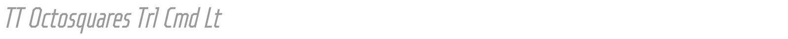 TT Octosquares font preview